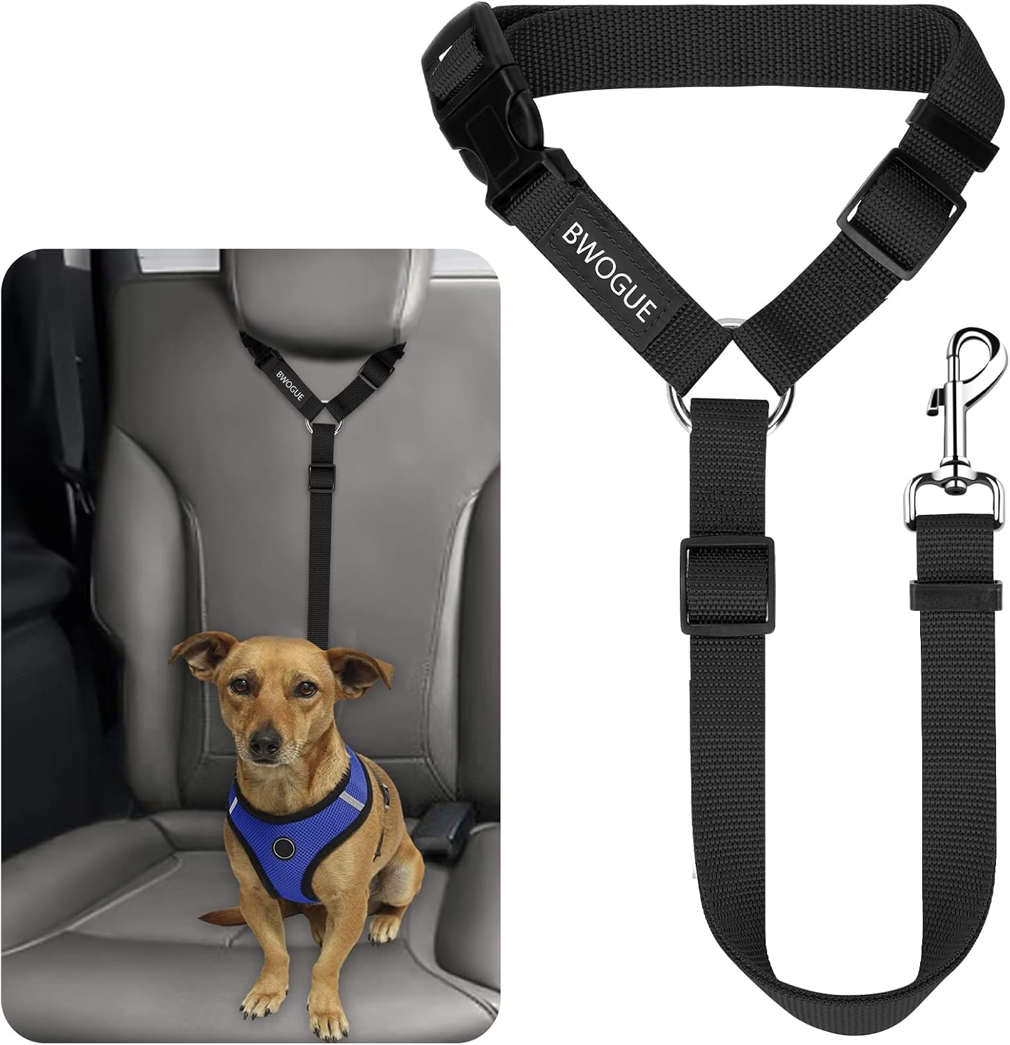 BWOGUE Dog Seat Belt