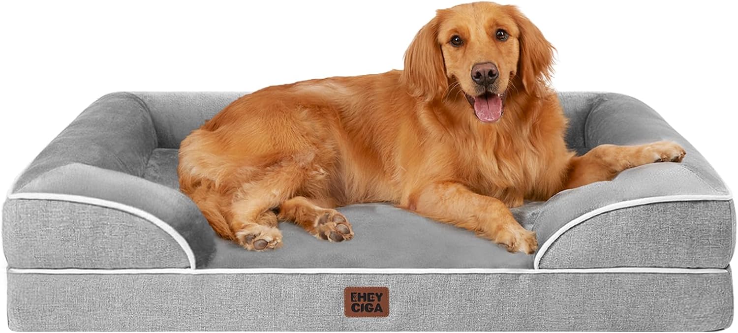 EHEYCIGA Waterproof Orthopedic Dog Bed