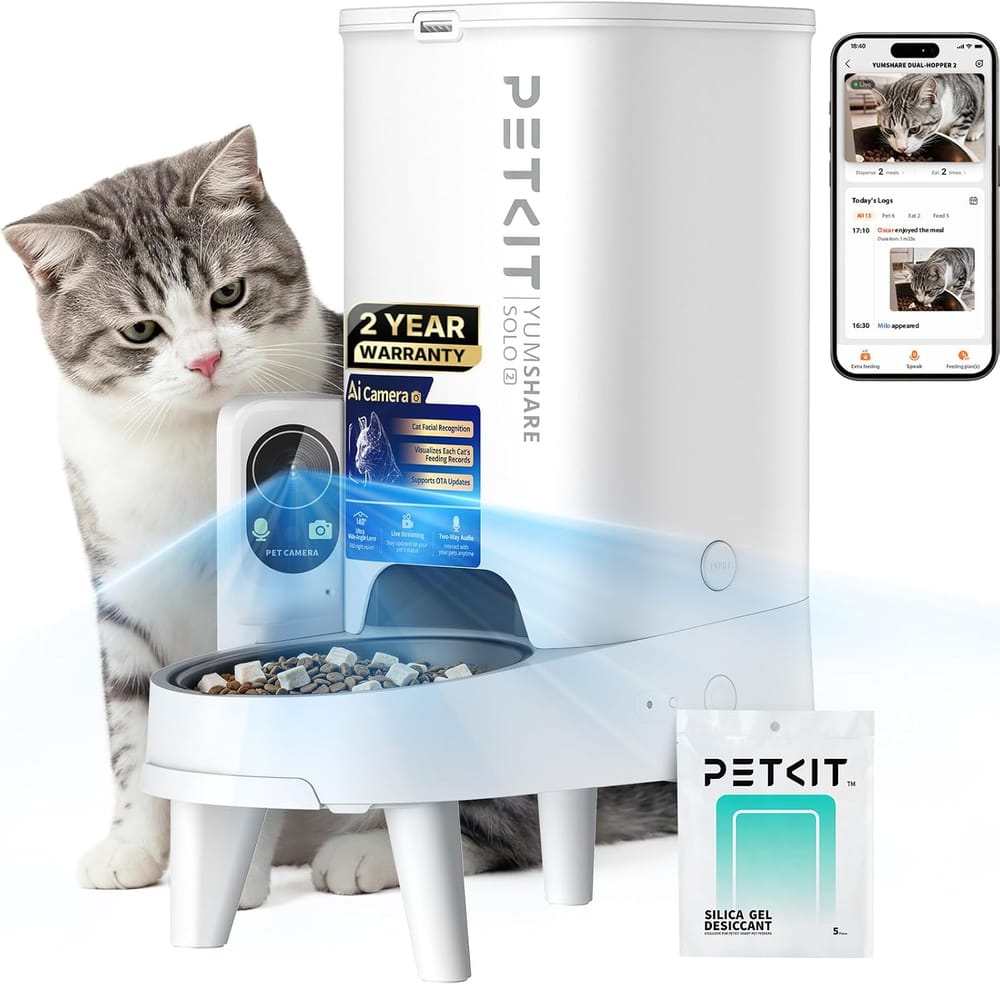 PETKIT Automatic Cat Feeder with Camera