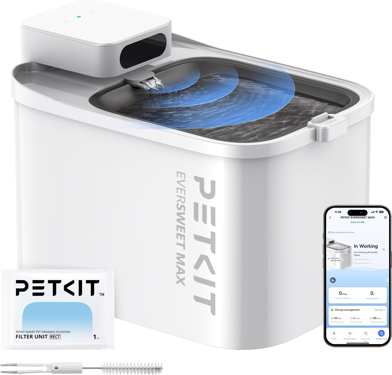 PETKIT EVERSWEET MAX Cordless Fountain