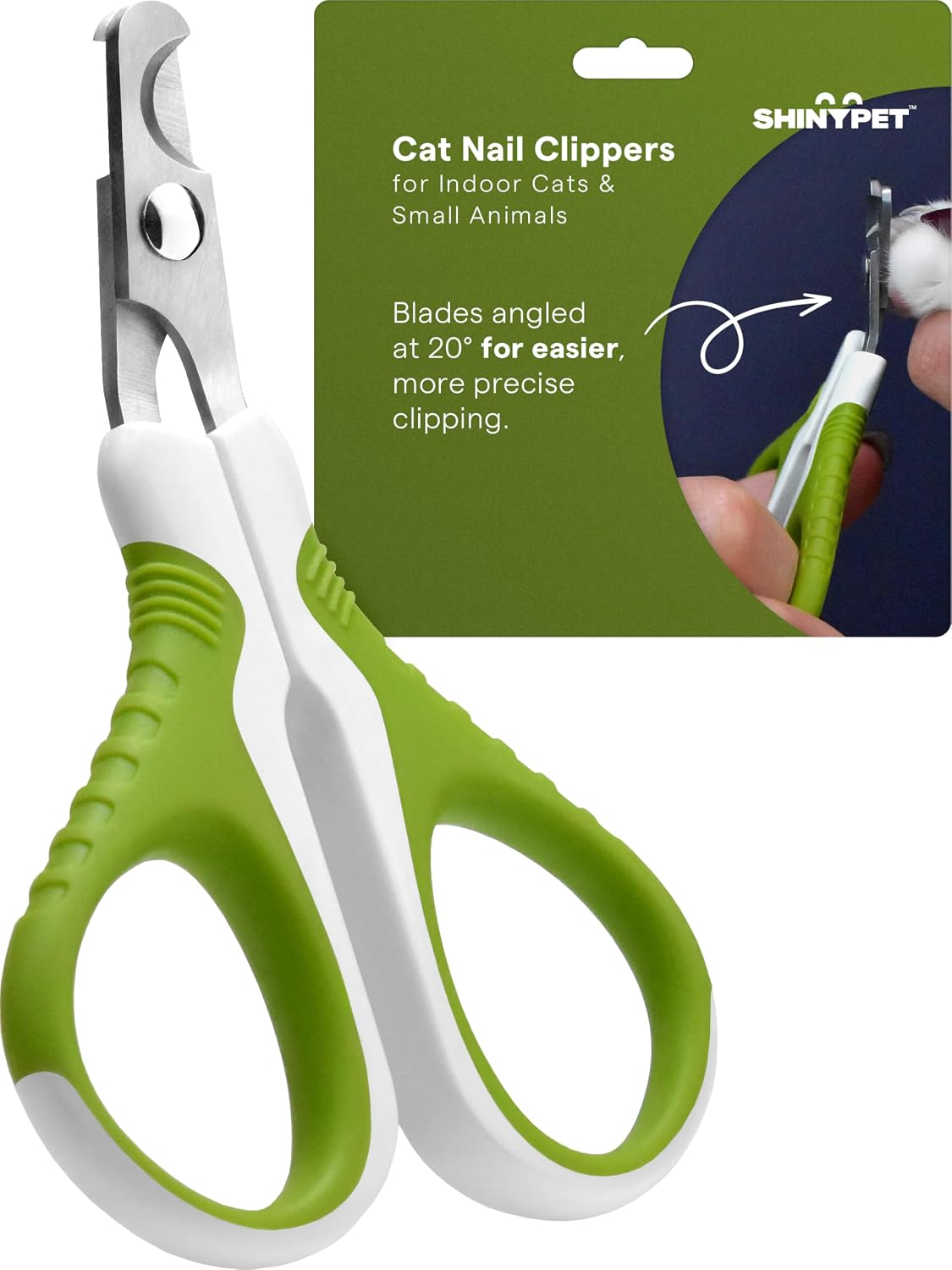 Shiny Pet Nail Clippers for Cats and Small Animals